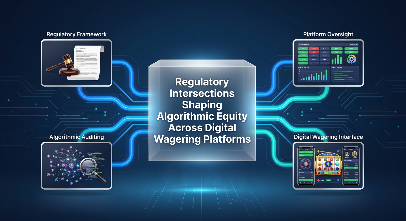 Regulatory frameworks intersecting with algorithmic systems on digital wagering platforms